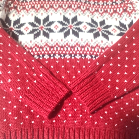 3T Old Navy Unisex and White Fair Isle Sweater - Picture 4 of 4